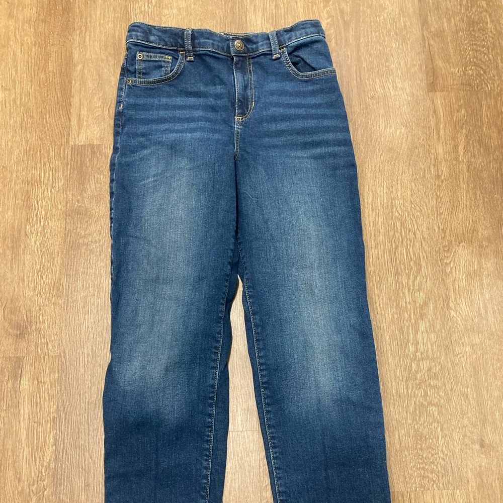 Jumping Beans Straight Leg Blue Jeans Size 12 - Picture 2 of 9